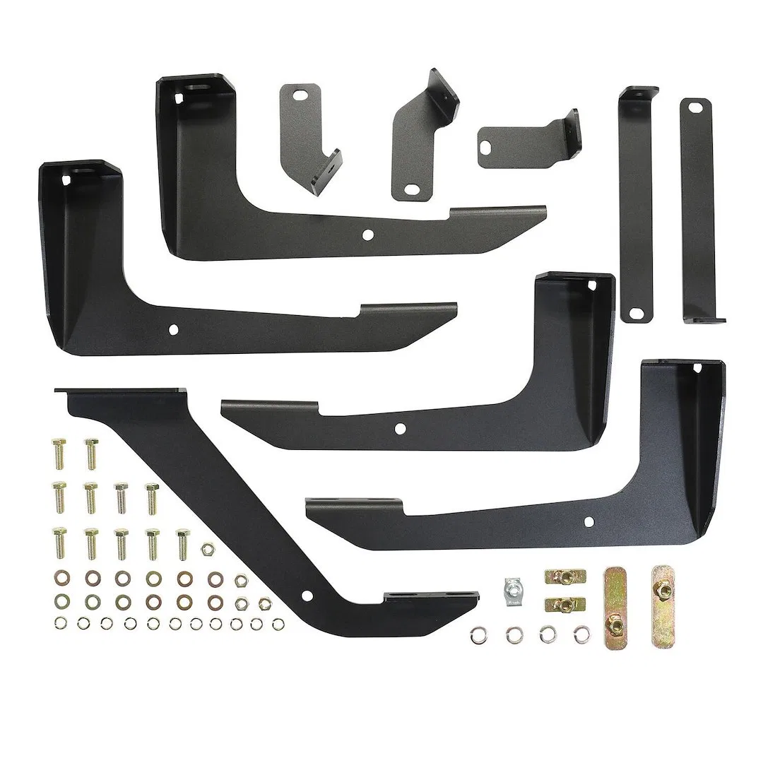 27-2325 – WESTIN Running Board Mounting Kit, Rocker Panel Mount No Drilling Required For 27-81005 Grate Steps Running...